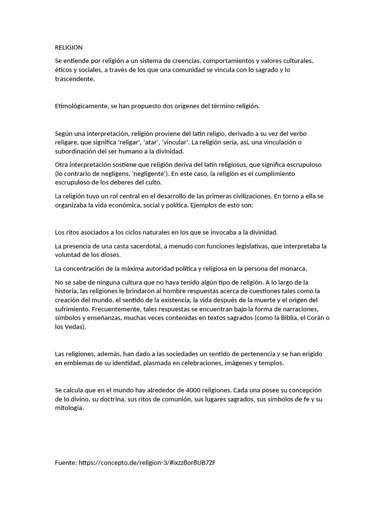 Religion | PDF
