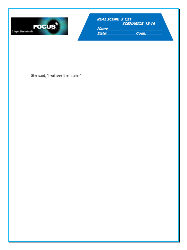Scenario 13 To 16 3 | PDF