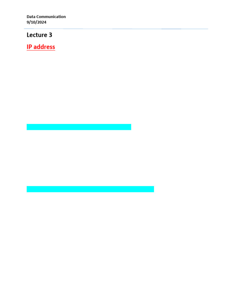 Lec 3 | PDF