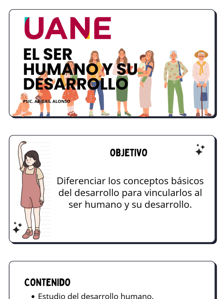 El SER HUMANO Y SU DESARROLLO | PDF