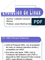 Evolucion de Linux
