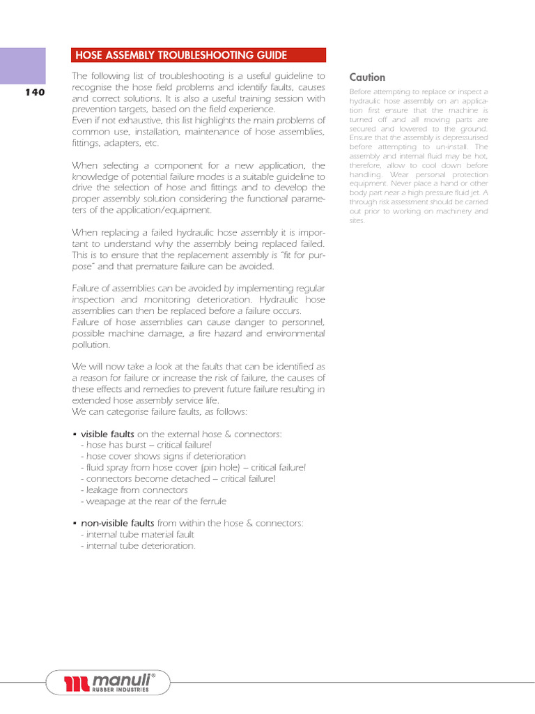 7-Hoses Failure | PDF