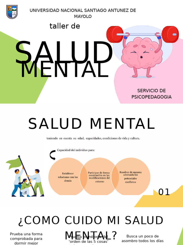 Taller de Salud Mental | PDF