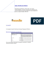 Manual Instalacion Moodle Con Xamp Server