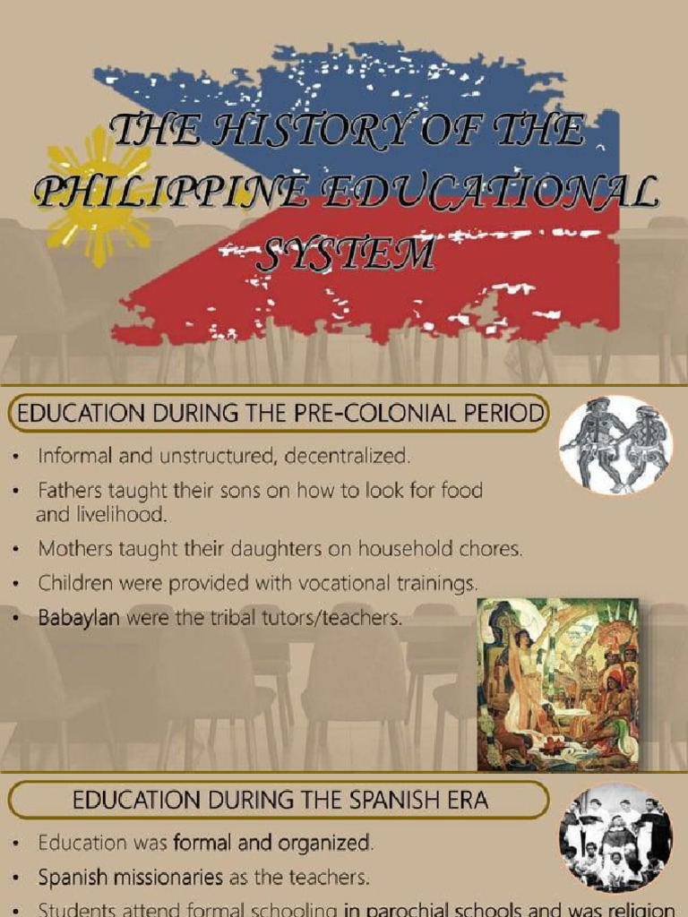 The History of The Philippine Educationalsystem | PDF