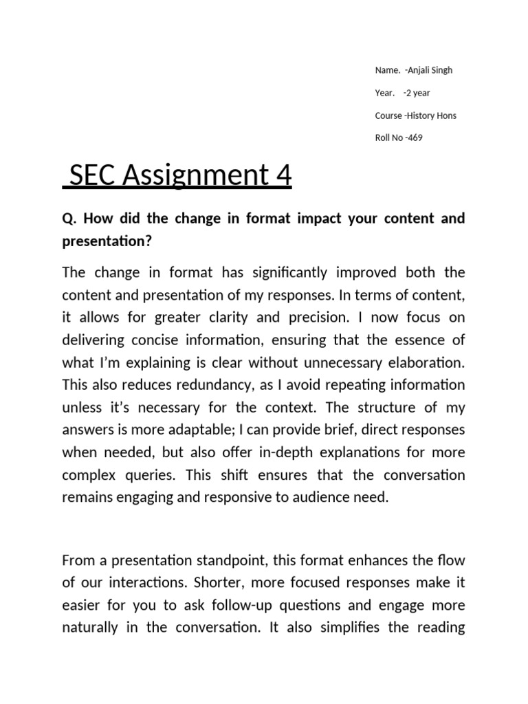 Anjali Singh (SEC Assignment-4) | PDF