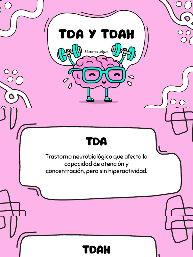 Tda y Tdah | PDF