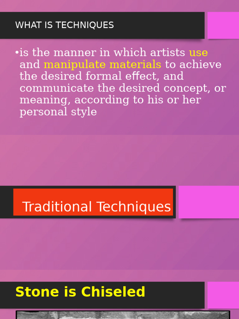 Techniques pdf