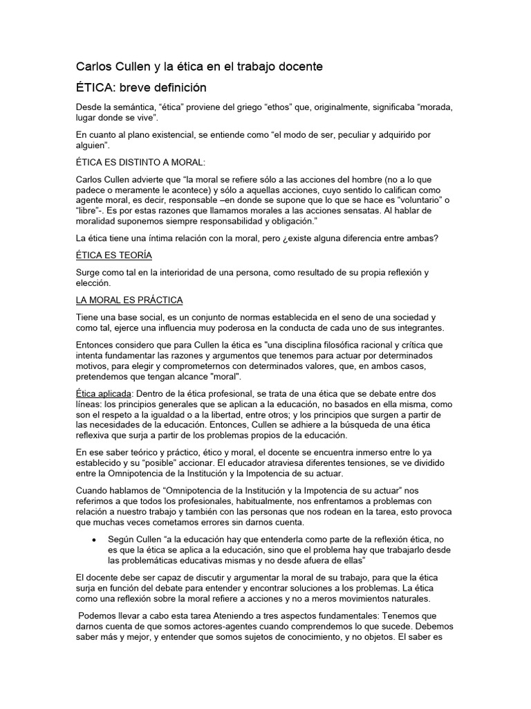 CarlosCullenylaeticaeneltrabajodocente PDF