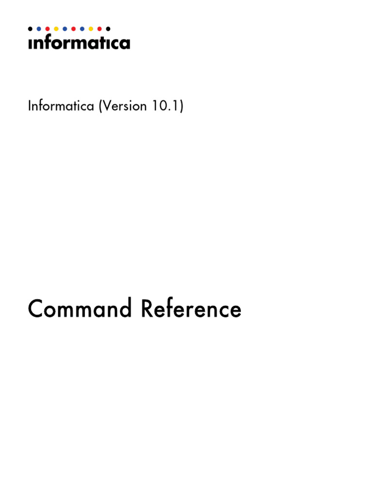 In 101 CommandReference en | PDF