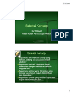 Seleksi Konsep