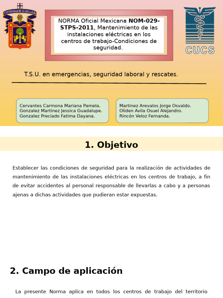 Nom 029 STPS 2011 | PDF