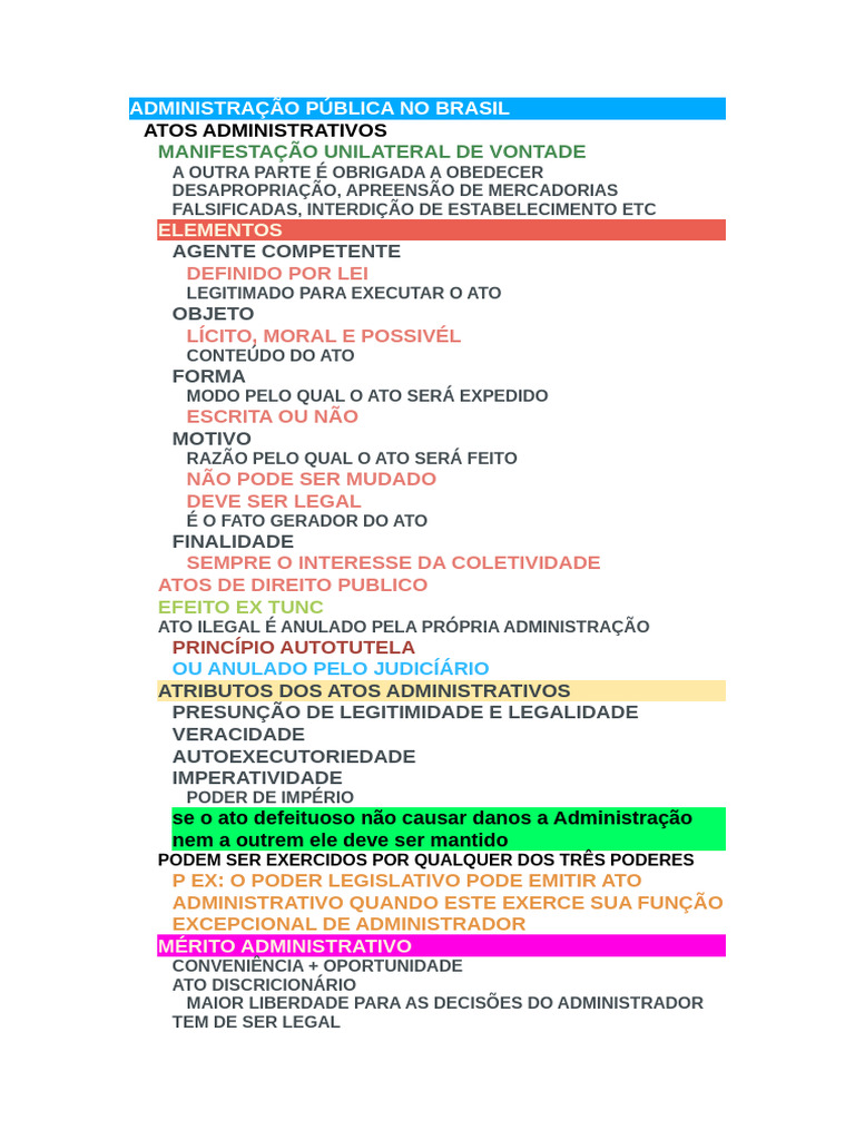 Administração Pública No Brasil | PDF