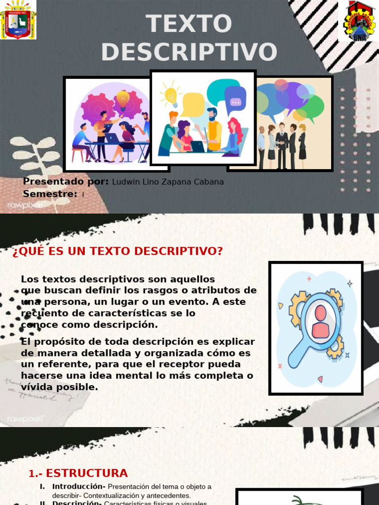 Guía Completa del Texto Descriptivo | PDF