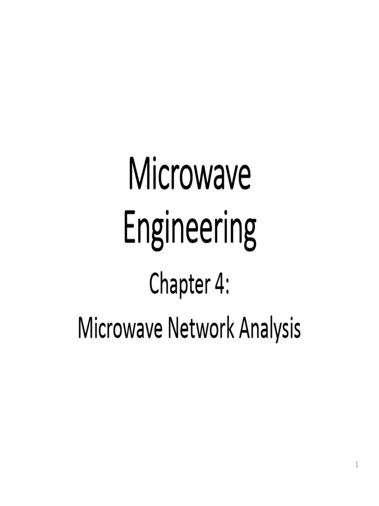 ELE4500 Chapter4 v2 | PDF