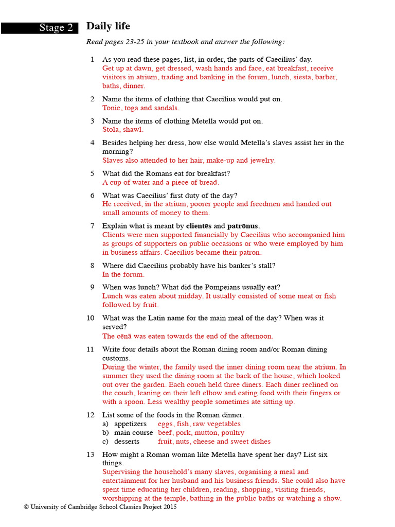 s02 C Daily Lifea | PDF