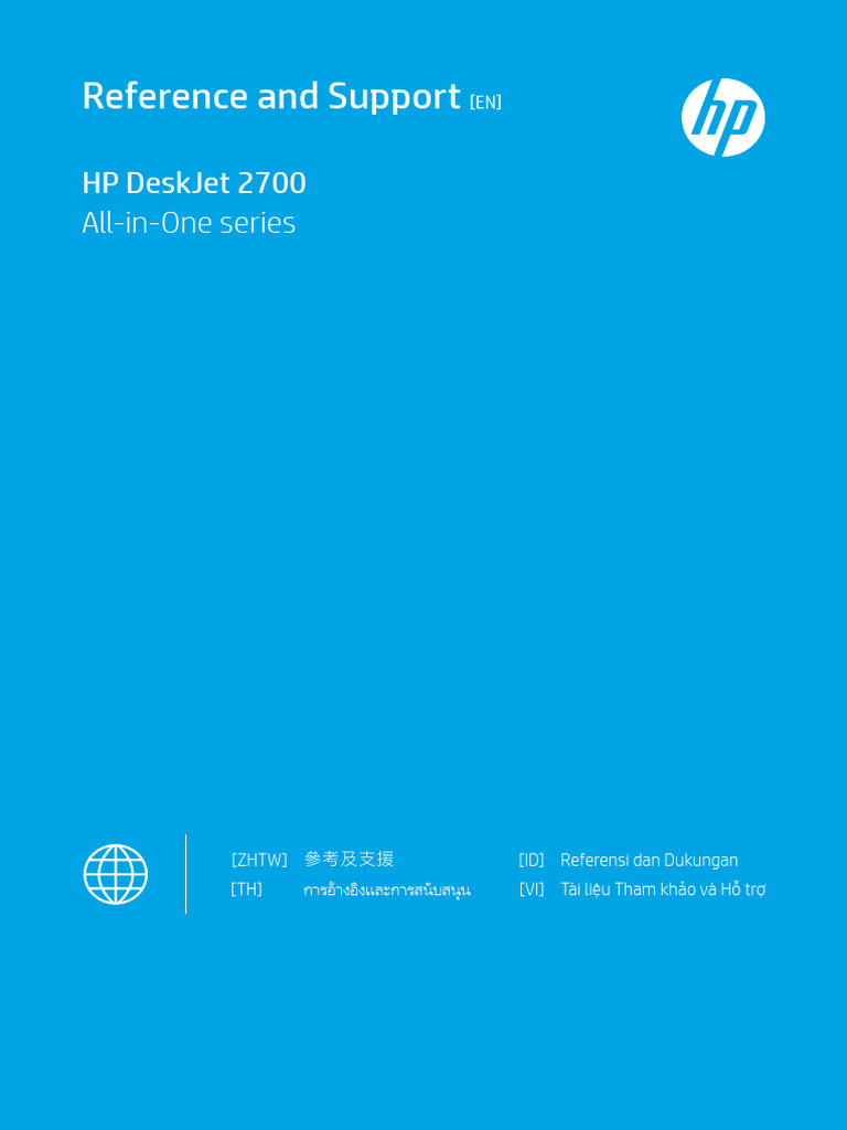 Reference and Support: HP Deskjet 2700 | PDF