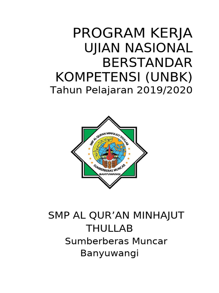 Program Kerja Oc | PDF