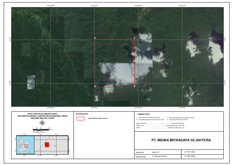 Peta Citra Blok Mekar Sari Ii | PDF