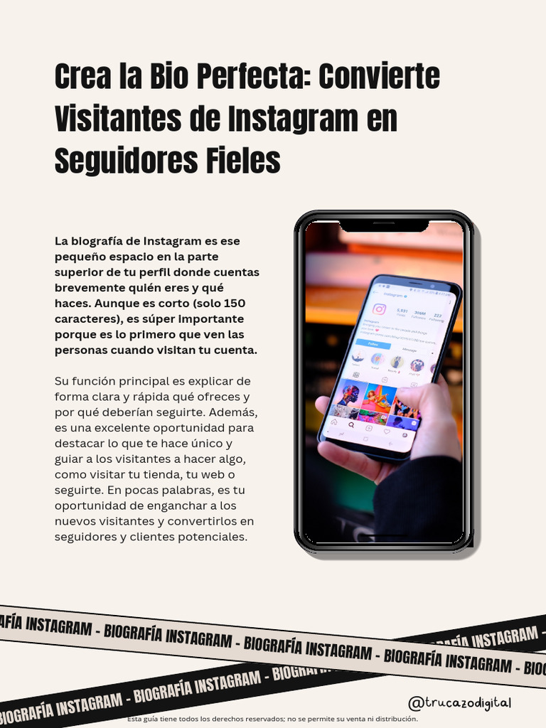 Crea La Bio Perfecta | PDF