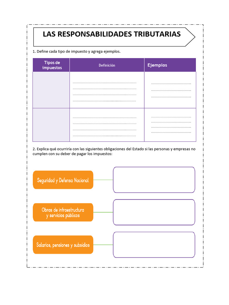 Responsabilidades Tributarias Pdf