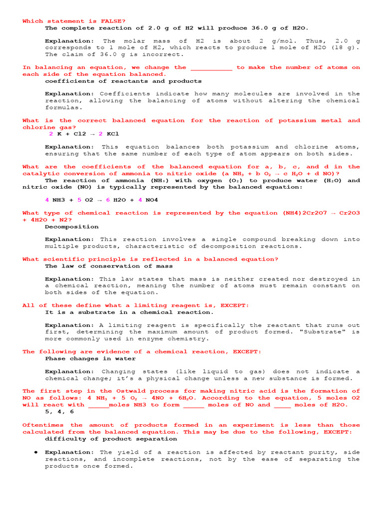 Lesson 6-7 Study Notes | PDF