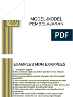 Model Pembelajaran