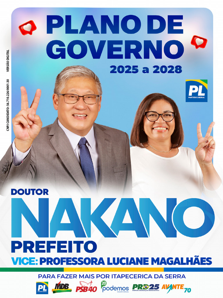 Plano de Governo 2025 | PDF