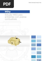 WEG Wdip Motor Trifasico 055 Catalogo Portugues Br
