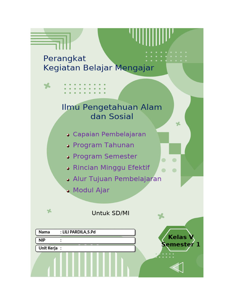 RPP Ukin Ipas KLS V | PDF