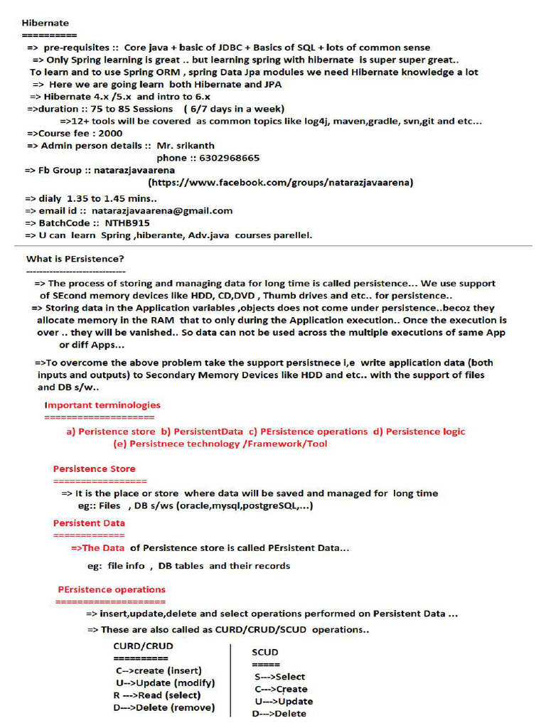 Hibernate PDF | PDF