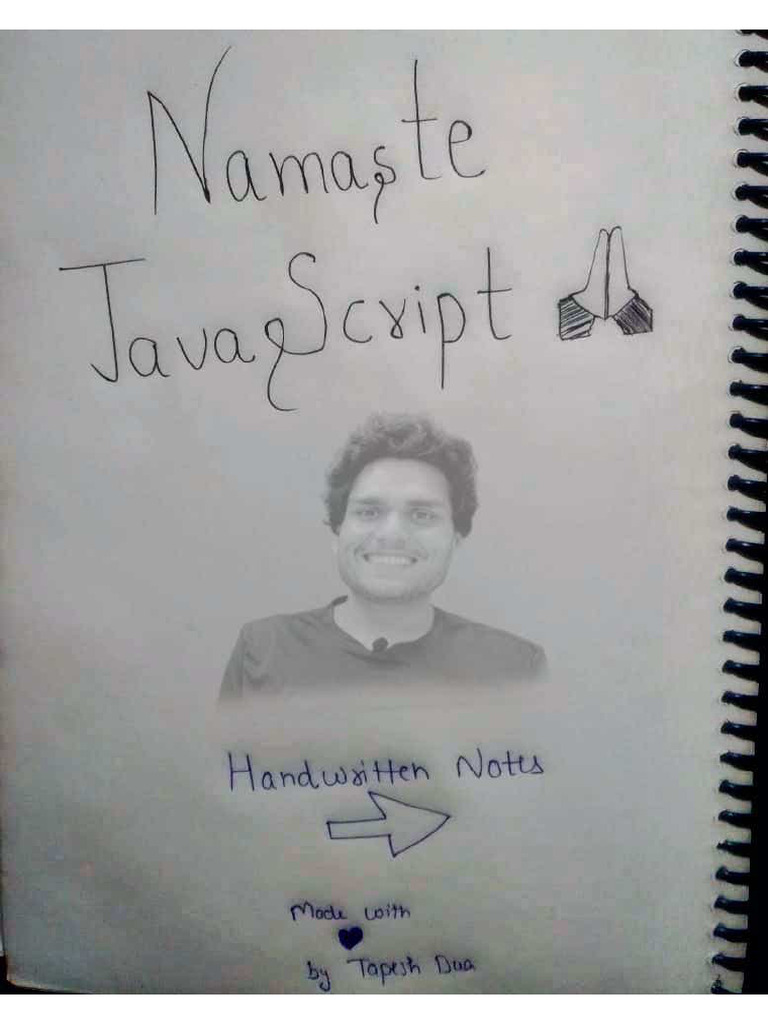 Namaste JavaScript Handwritten Notes | PDF