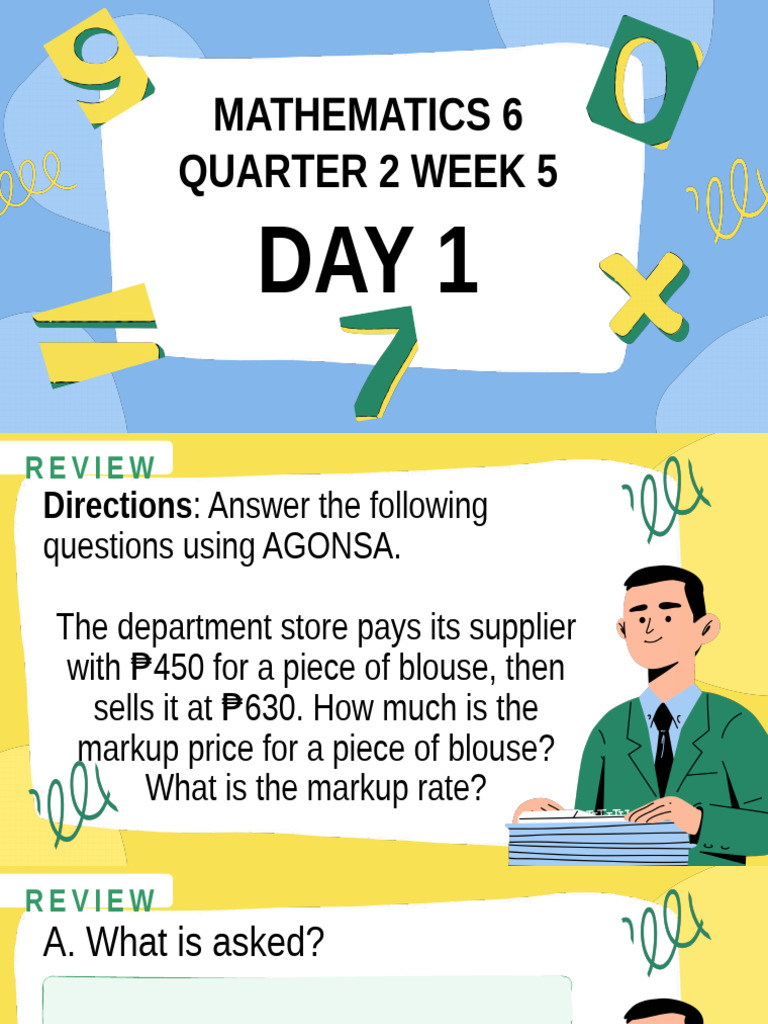 G6Q2 Week 5 Mathematics | PDF