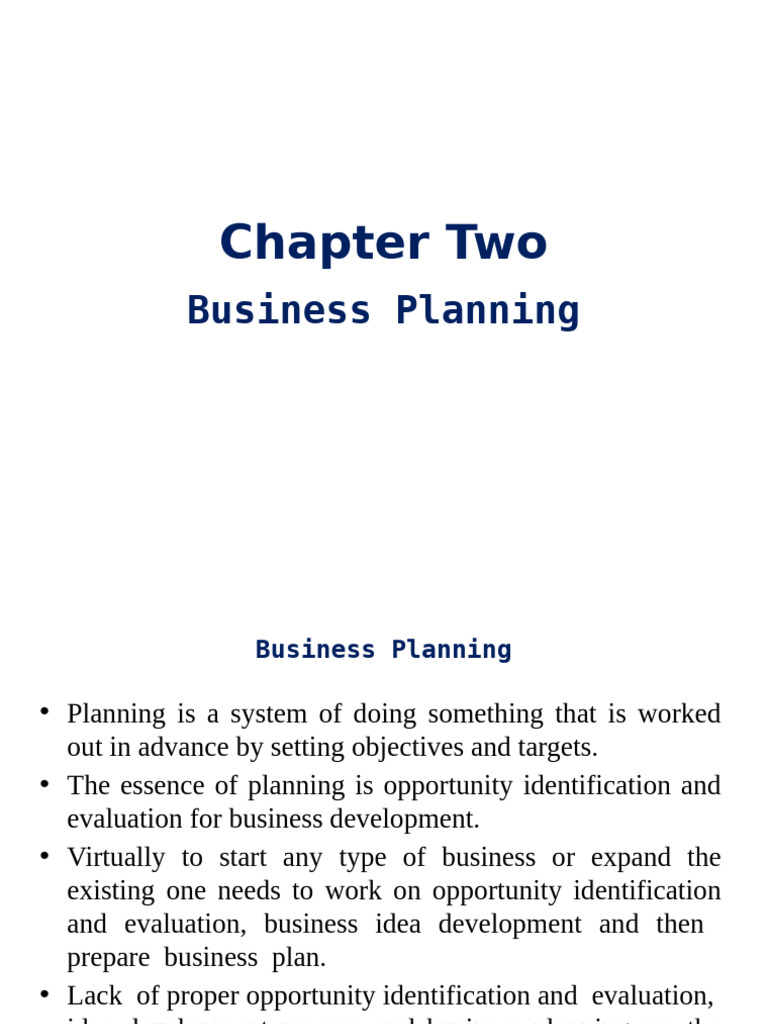 Entreprenuership Chapter Two | PDF