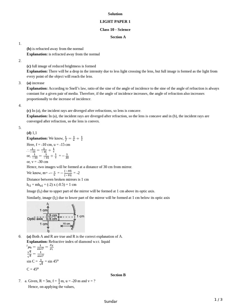 Solution light pdf