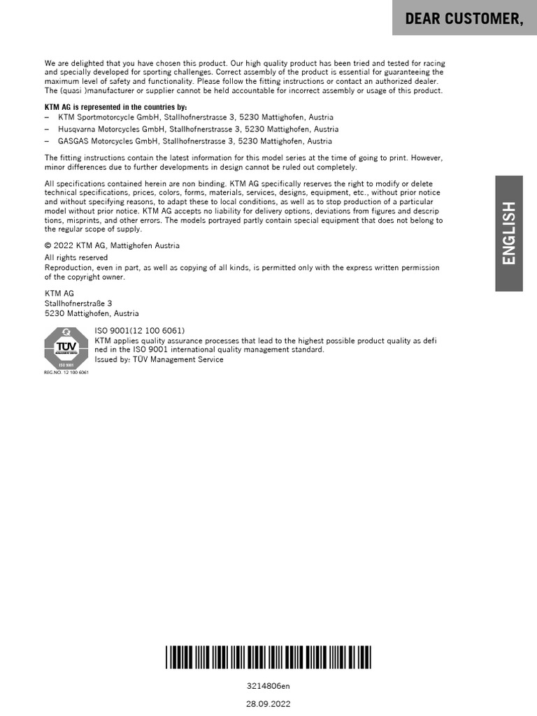2024 - 790 Adv Connectivity Control Unit Install | PDF