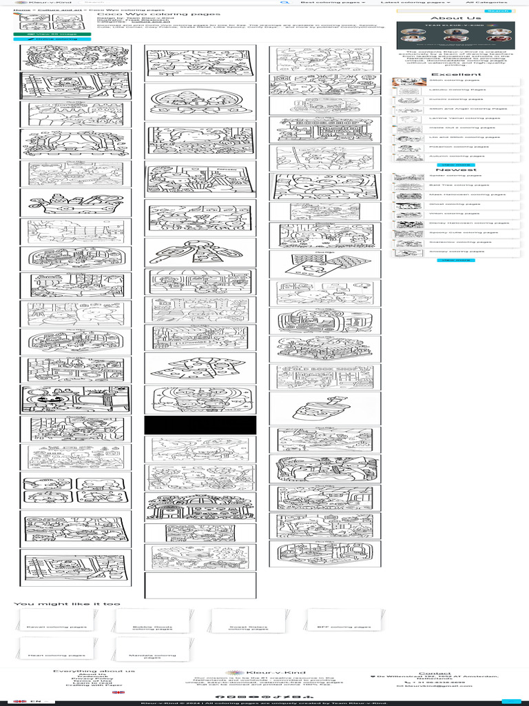 50+ Coco Wyo Coloring Pages (Free Printables PDF) 8 | PDF