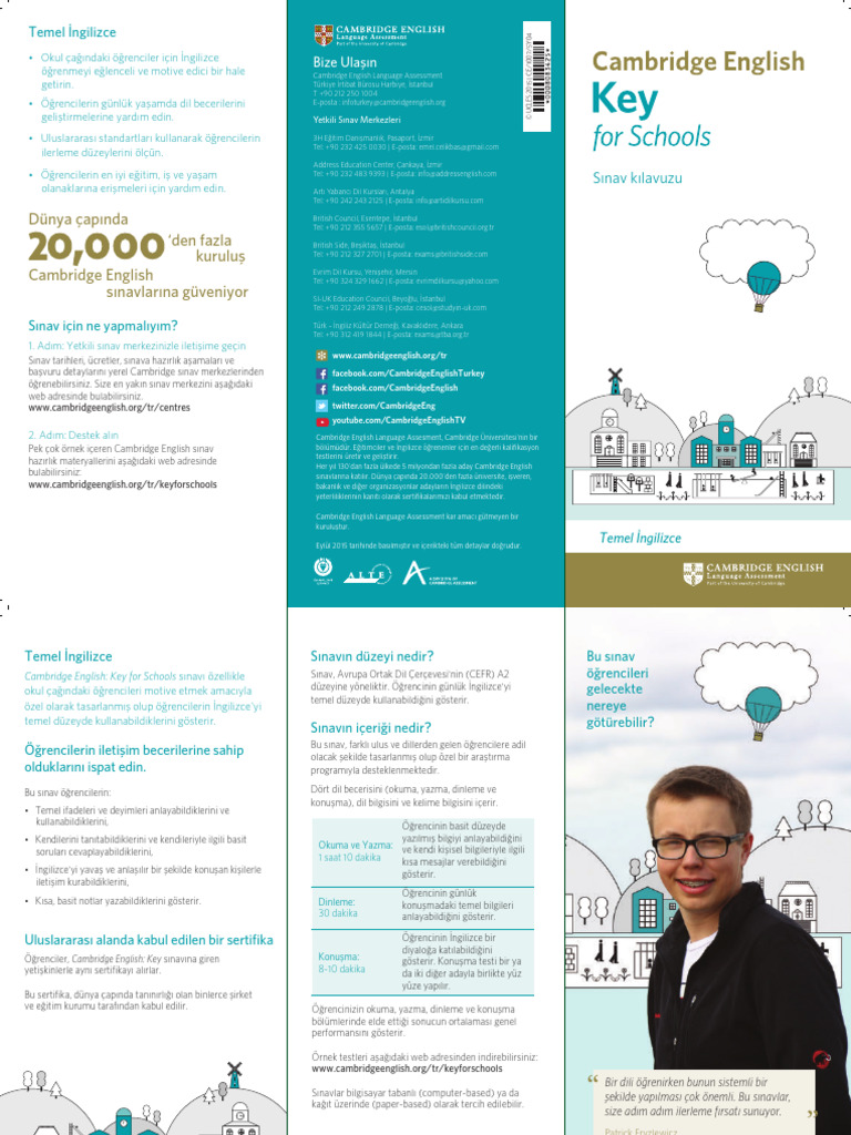 Key For Schools DL TR | PDF