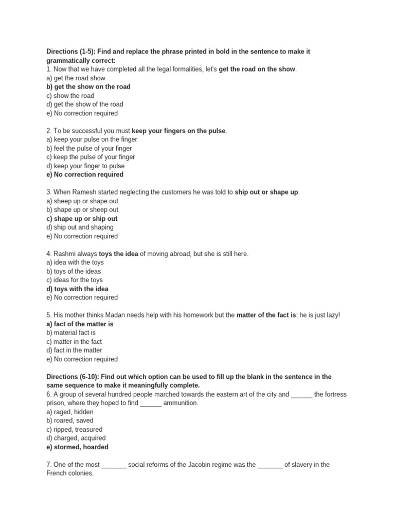 Exercise Eng | PDF