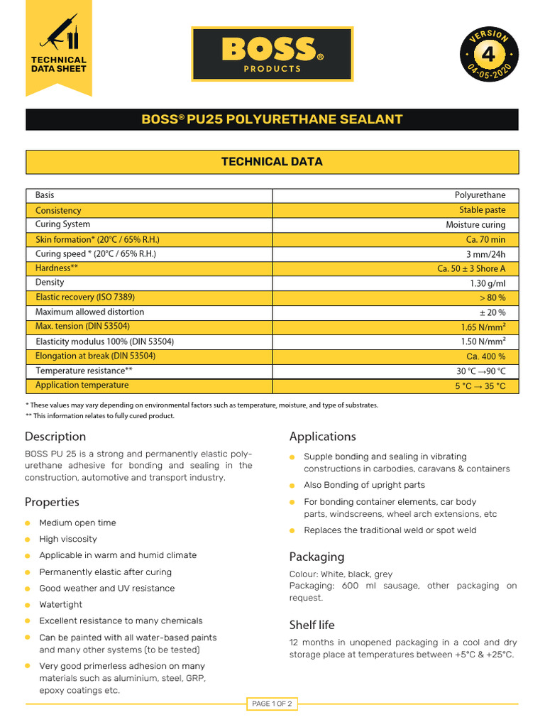 Boss Pu 25 | PDF