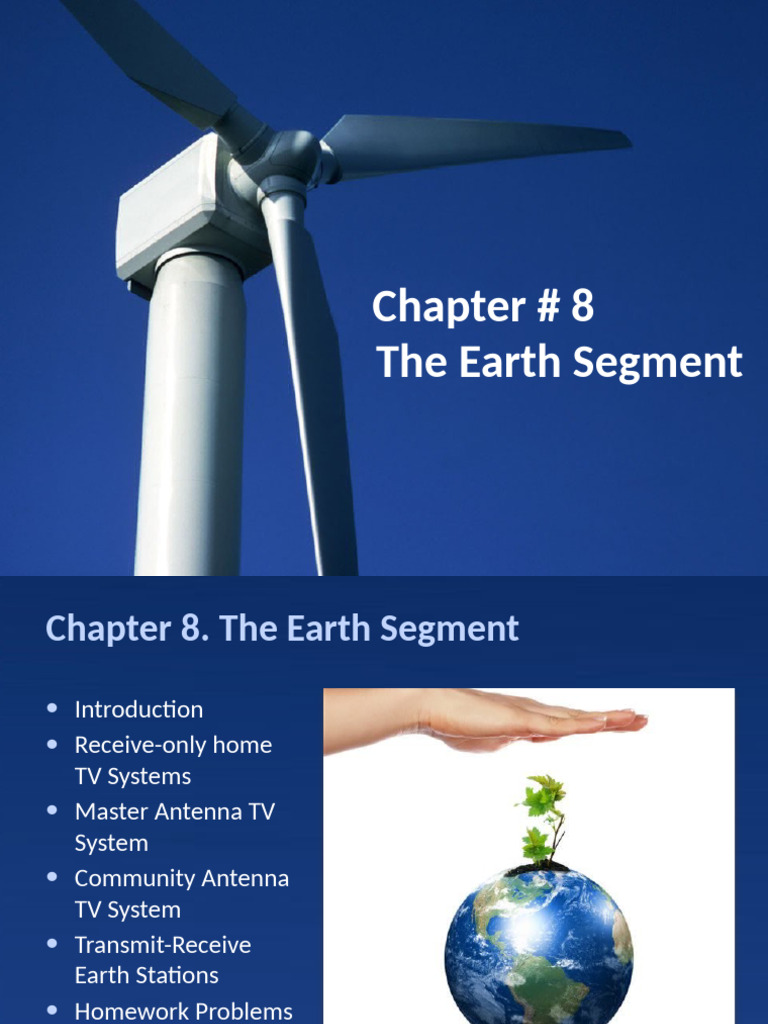 Earth Segment 8-1 | PDF