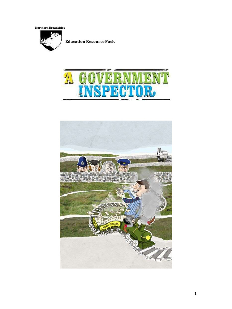 A Government Inspector Education Pack | PDF