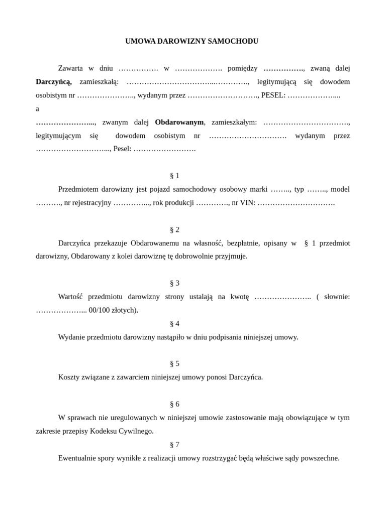 umowa-darowizny-samochodu-pdf