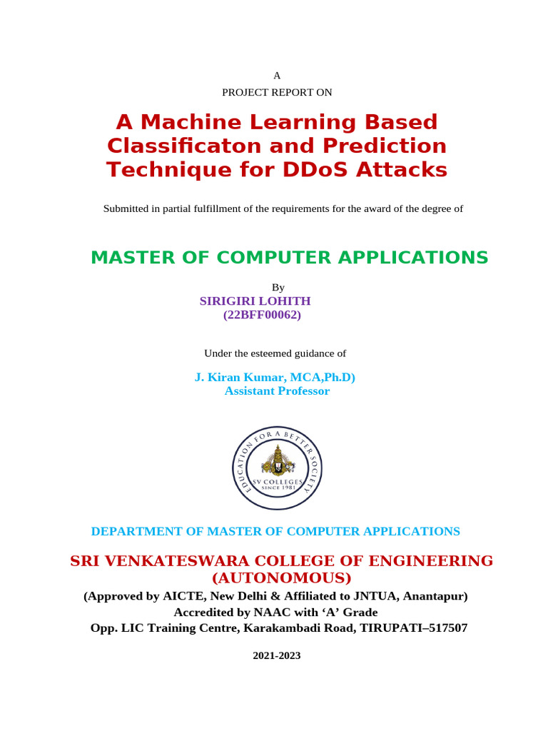 A Machine Learning Classification and Prediction | PDF