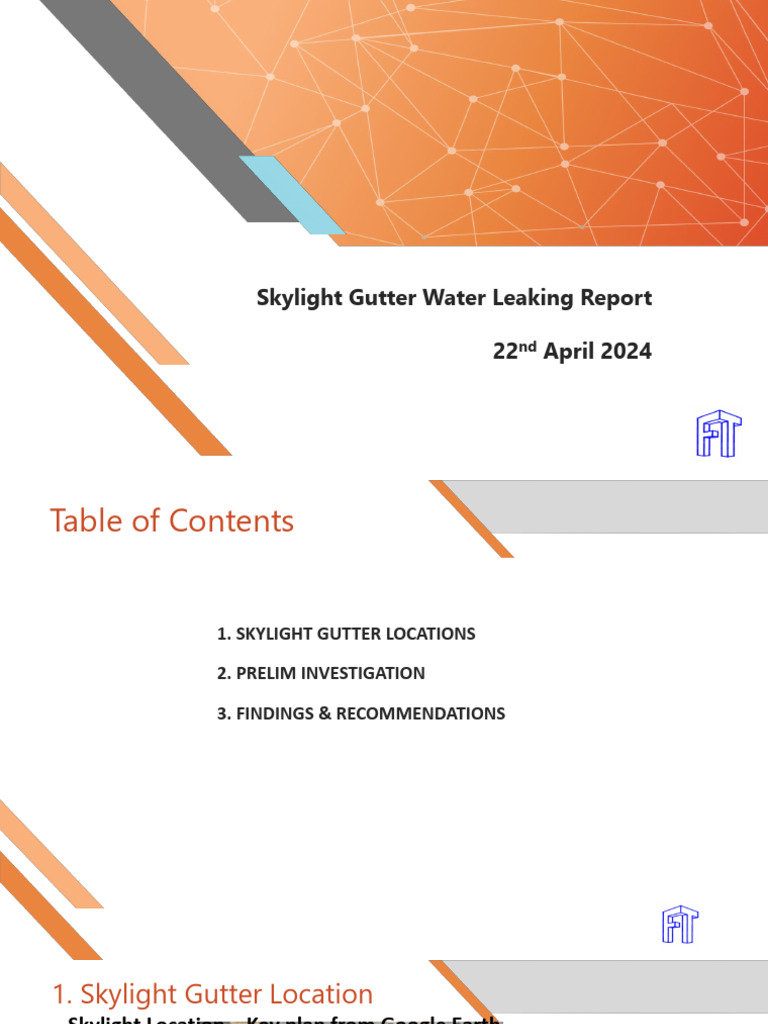 Skylight Gutter Preliminary Recommendation 04.22.2024 | PDF