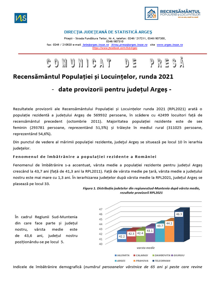 Comunicat Presa RPL 2021 | PDF