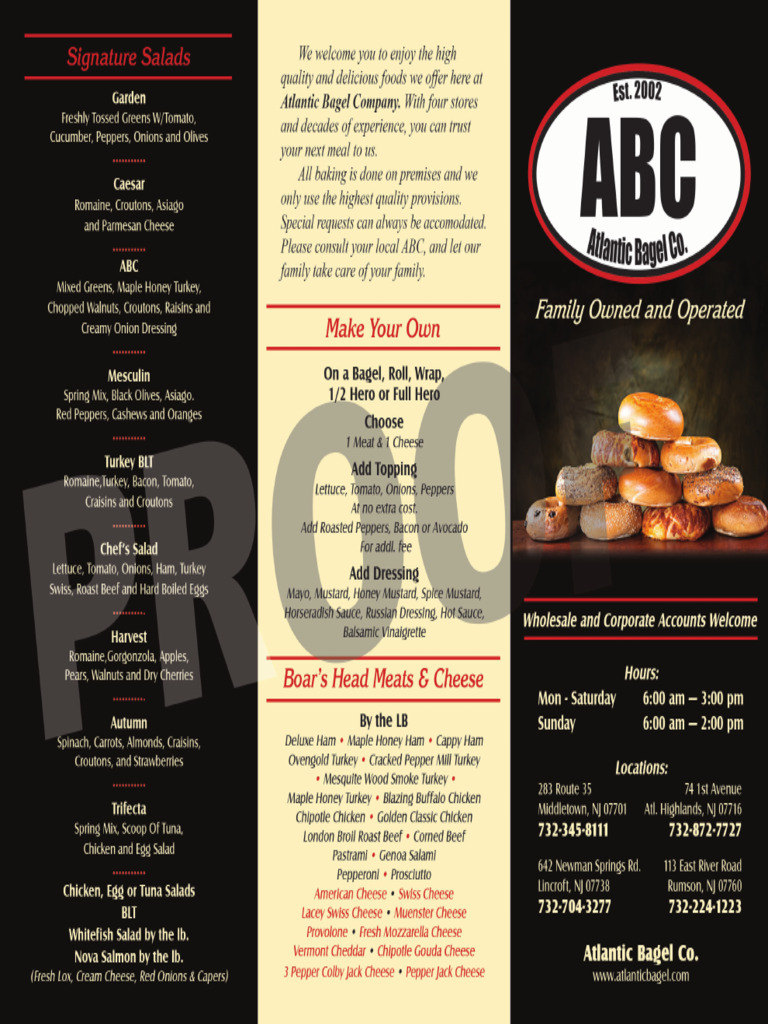 ABC Menu1 | PDF