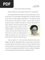 Download On Teodoro Agoncillos The Revolt of the Masses by Joana Rizza Bagano SN78104020 doc pdf