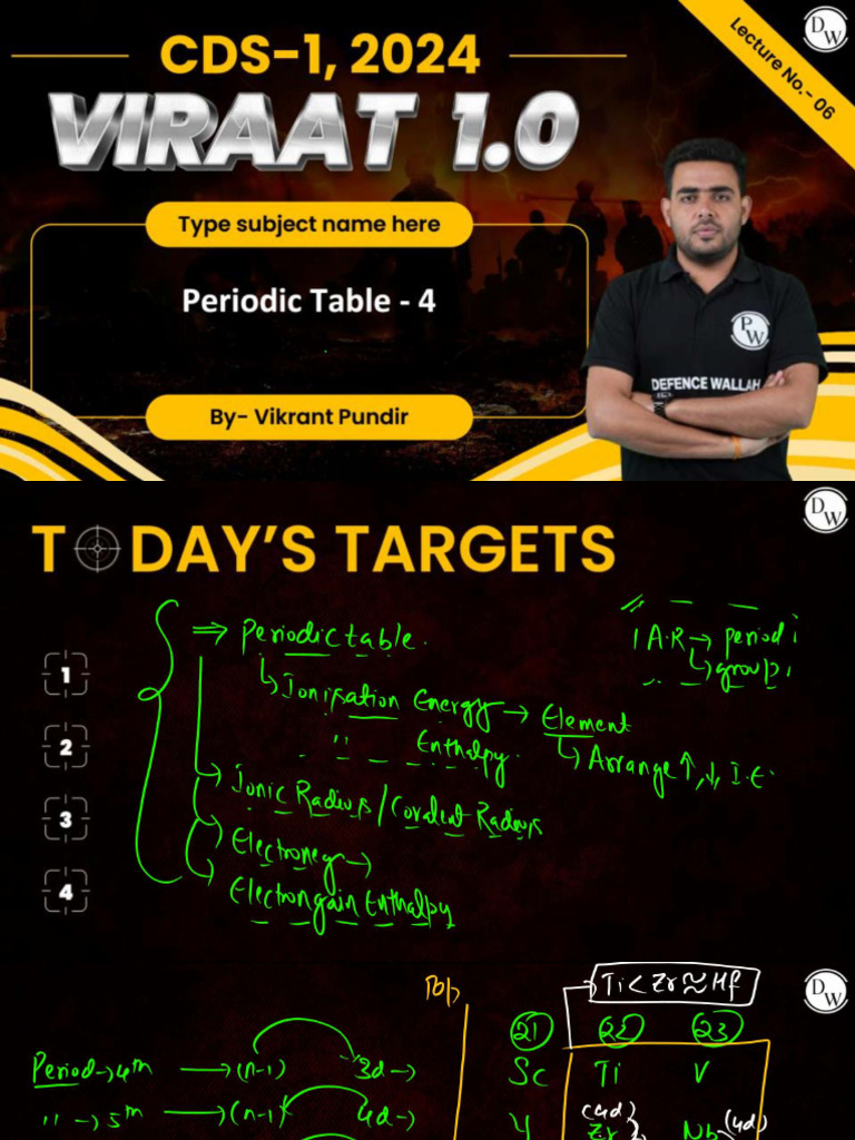 Chemistry 04 - Class Notes | PDF