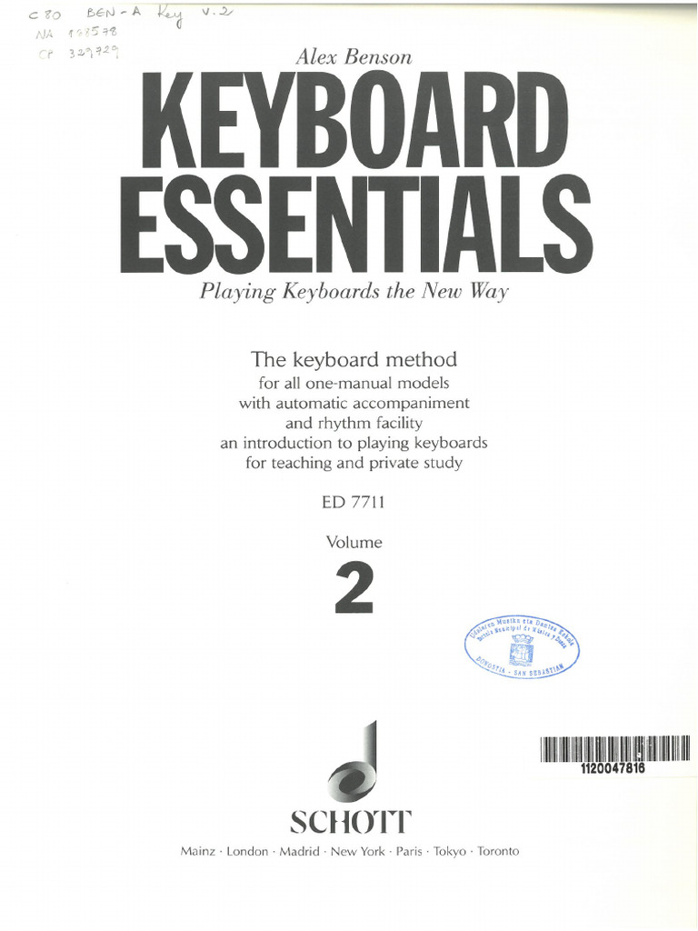 Keyboards 2 | PDF | Scale (Music) | Musicology